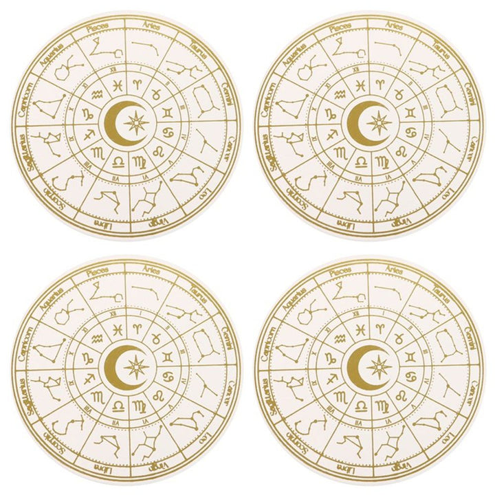 Astrology Wheel Coaster Set - Alchem Soul