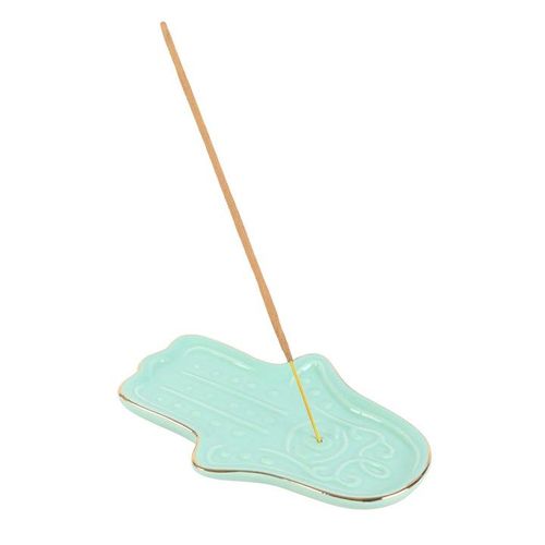 Blue Hamsa Hand Incense Stick Holder - Alchem Soul