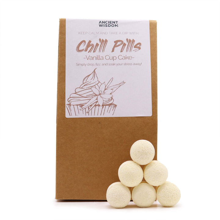 Chill Pills Gift Pack 350g - Vanilla Cup Cake - Alchem Soul
