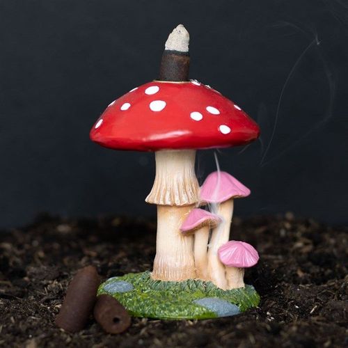 Mushroom Backflow Incense Burner - Alchem Soul