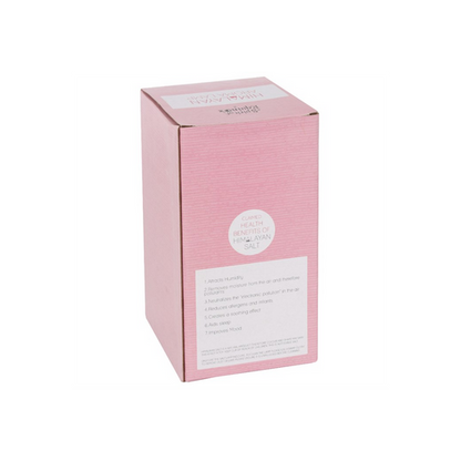 rock salt aroma lamp pink box back