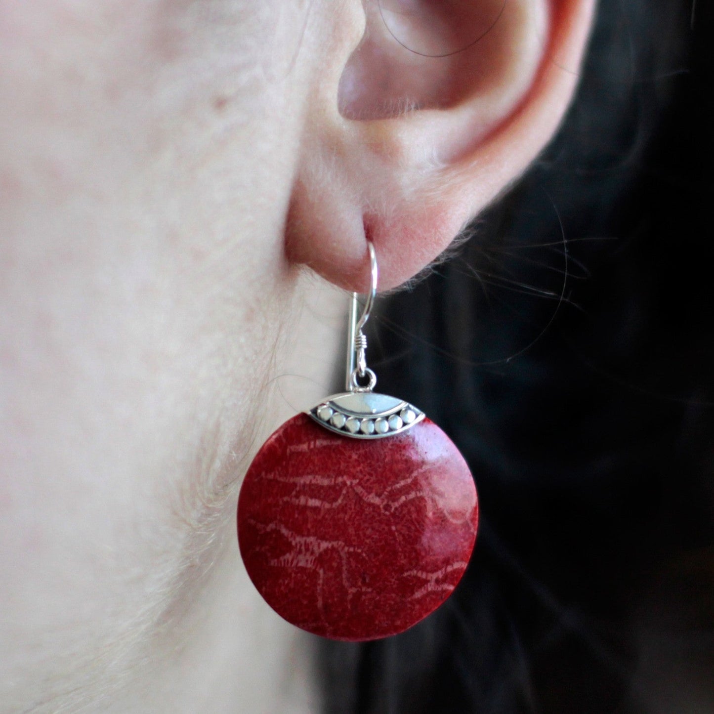 925 Silver Earrings - Classic Disc - Alchem Soul