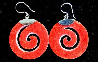 925 Silver Earrings - Scroll Design - Alchem Soul