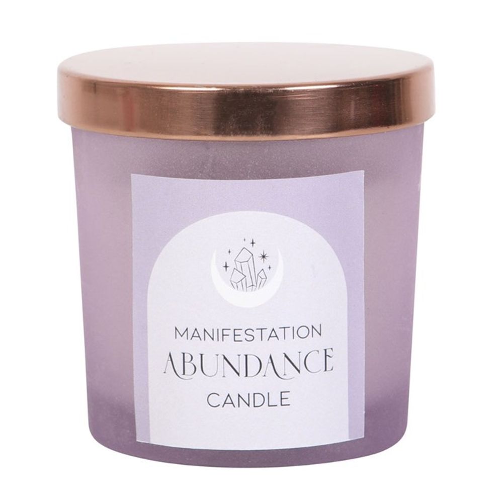 Abundance French Lavender Crystal Chip Candle - Alchem Soul