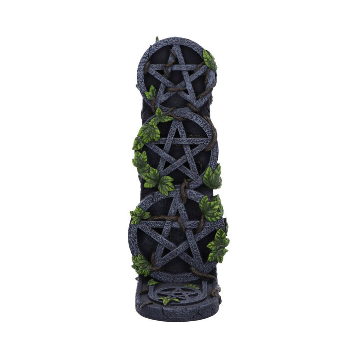 Aged Pentagram Incense Burner 20.5cm - Alchem Soul