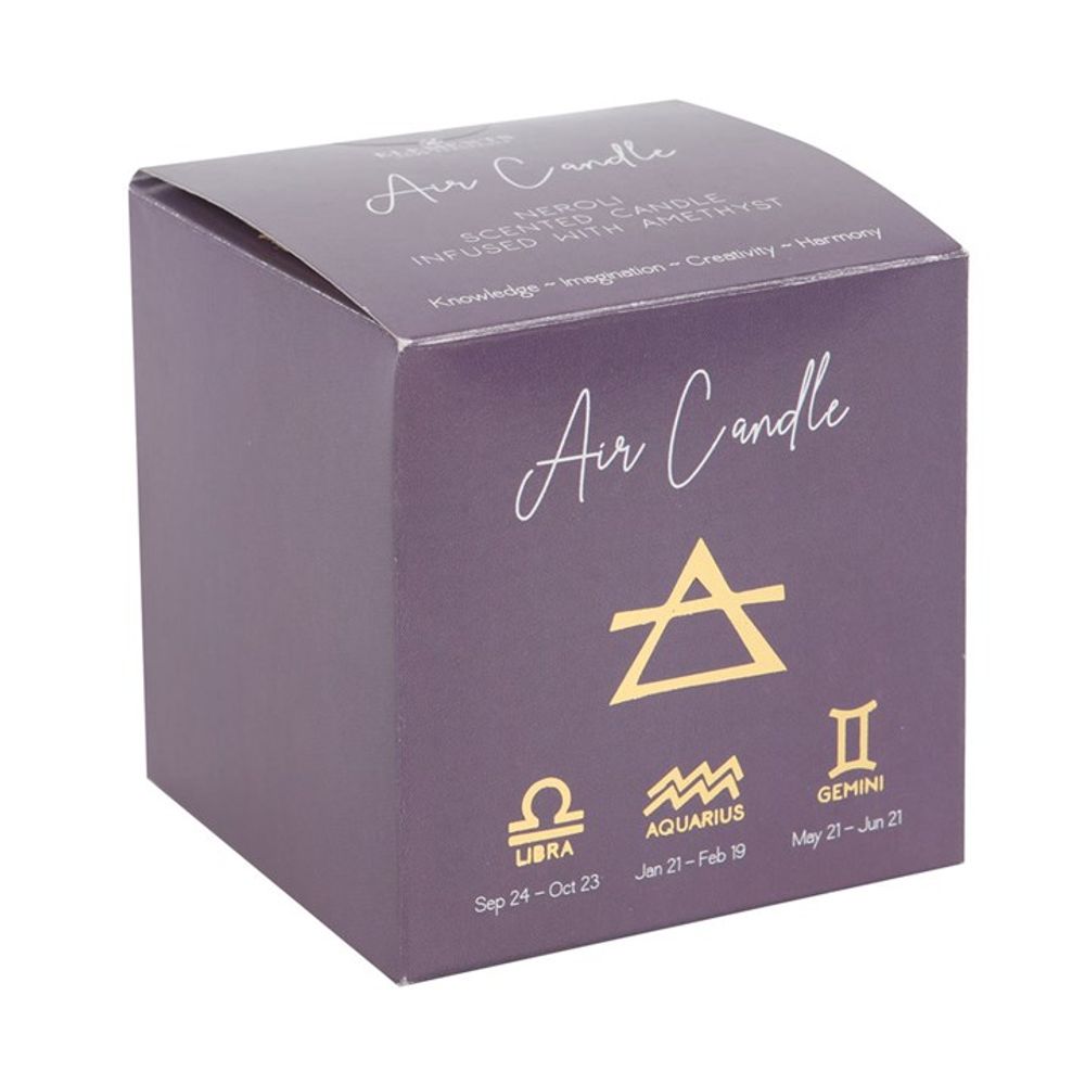 Air Element Neroli Crystal Chip Candle - Alchem Soul