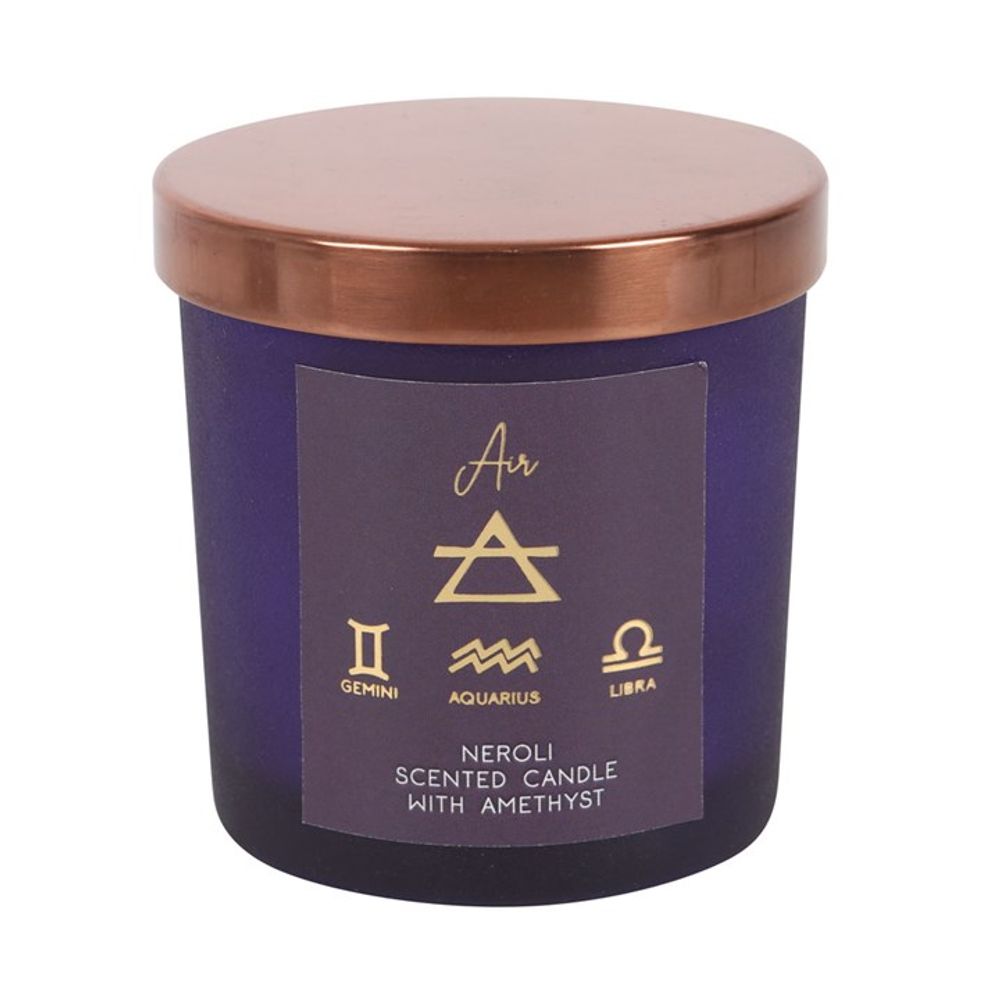 Air Element Neroli Crystal Chip Candle - Alchem Soul