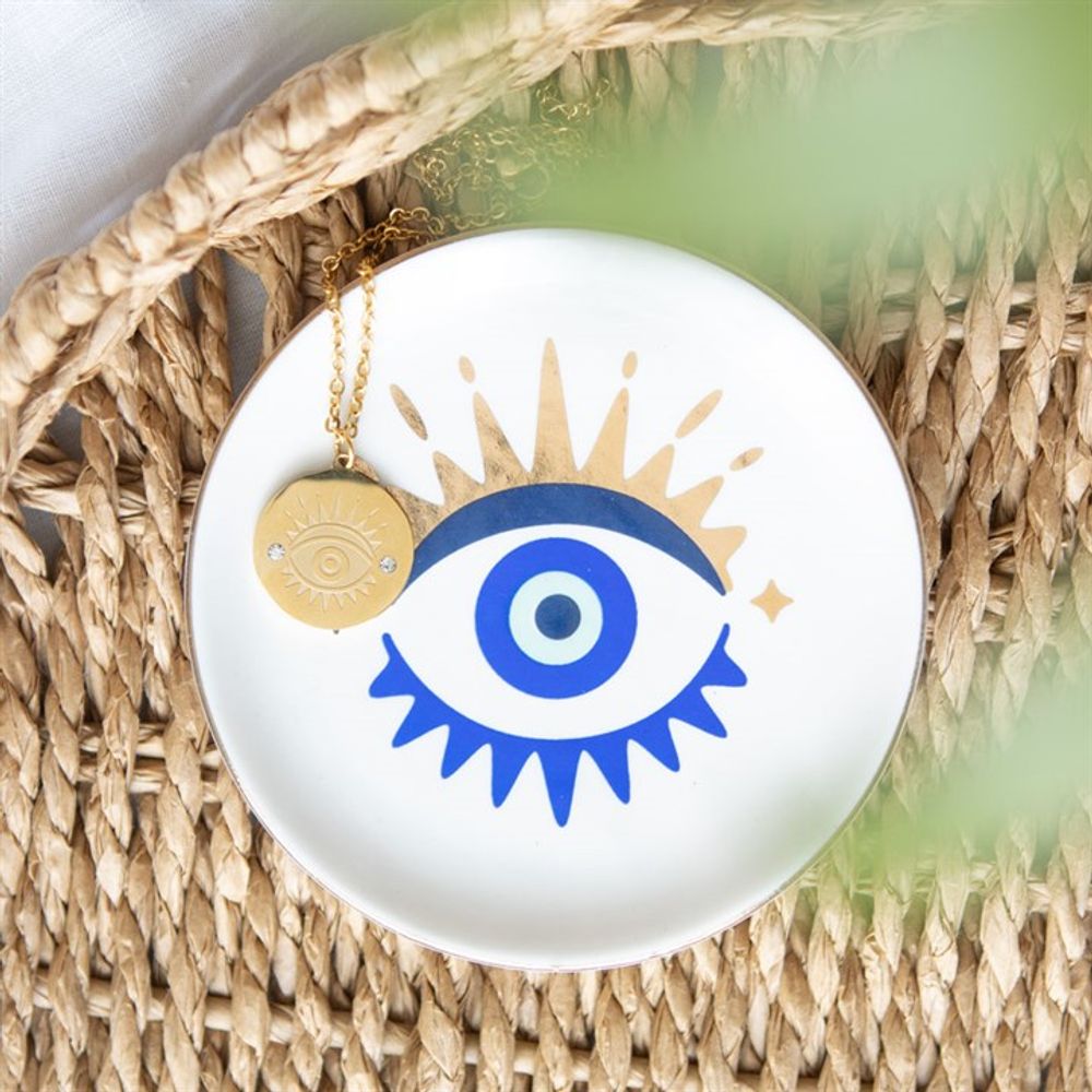 All Seeing Eye Necklace & Dish Gift Set - Alchem Soul