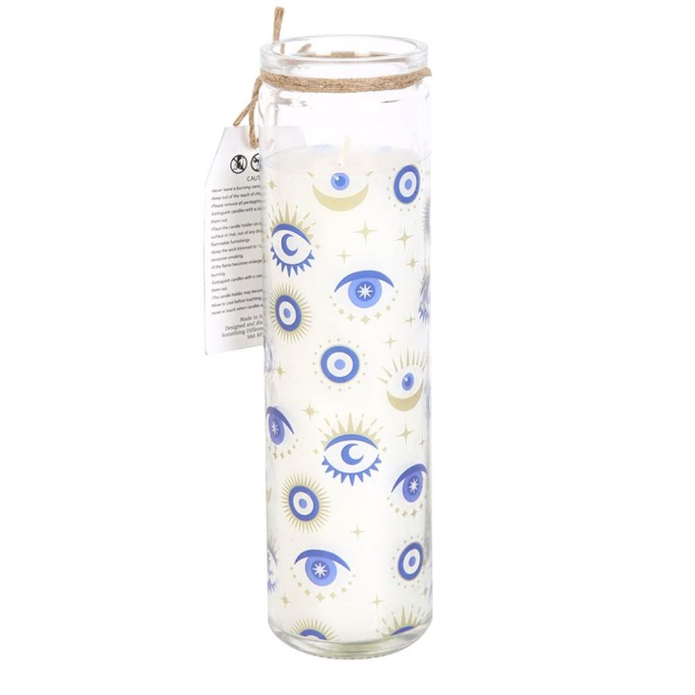 All Seeing Eye White Sage Tube Candle - Alchem Soul