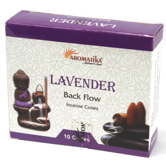 Aromatica Backflow Incense Cones - Lavender - Alchem Soul