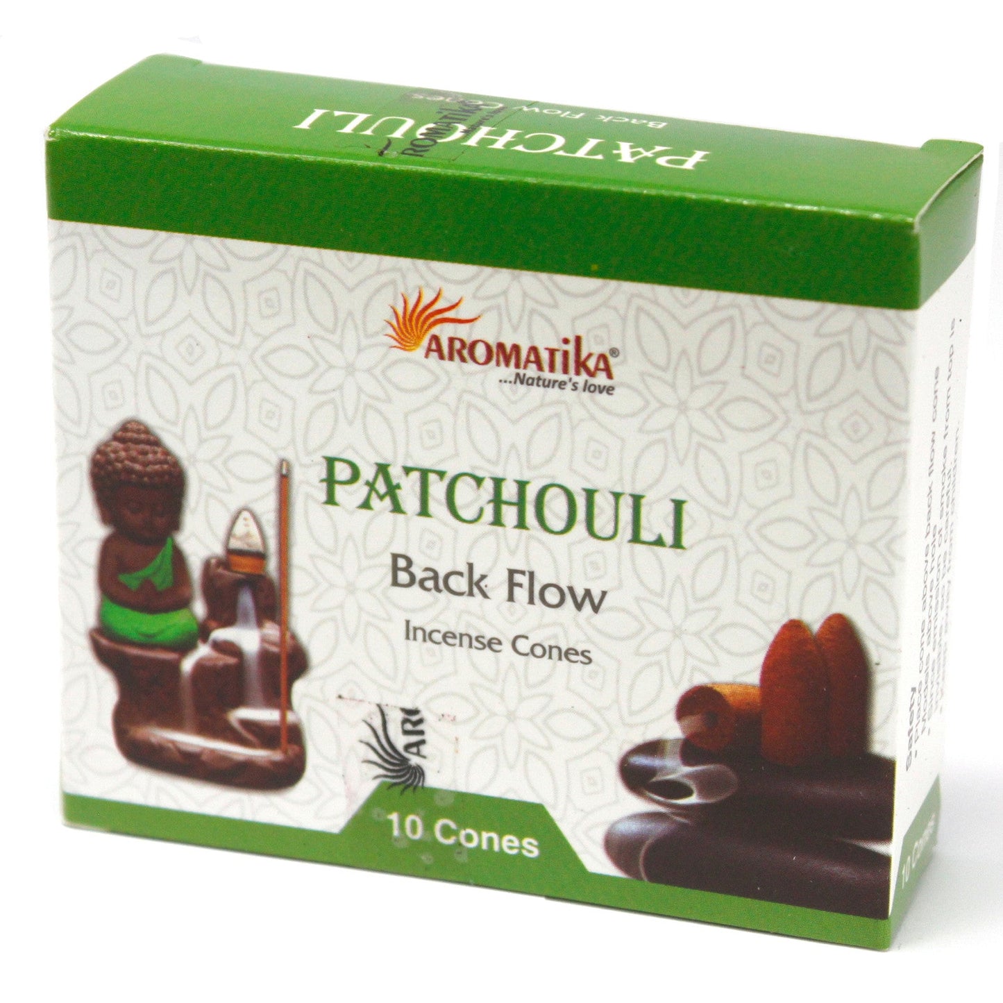 Aromatica Backflow Incense Cones - Patchouli - Alchem Soul