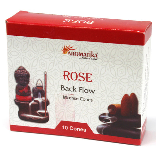 Aromatica Backflow Incense Cones - Rose - Alchem Soul