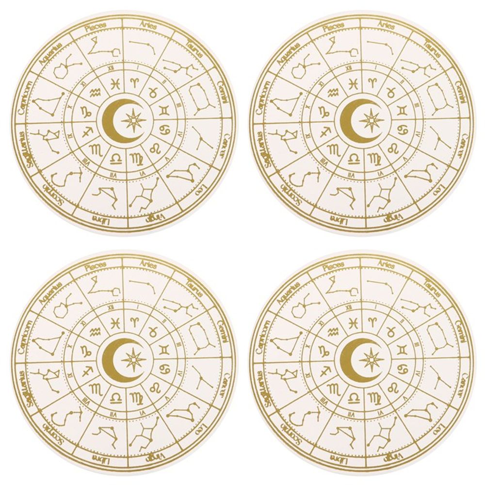 Astrology Wheel Coaster Set - Alchem Soul