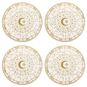 Astrology Wheel Coaster Set - Alchem Soul