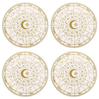 Astrology Wheel Coaster Set - Alchem Soul