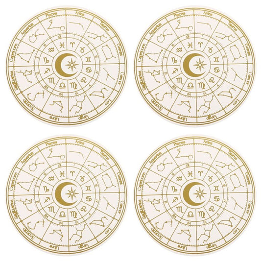 Astrology Wheel Coaster Set - Alchem Soul