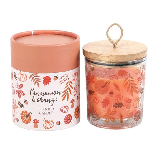 Autumn Leaves Cinnamon & Orange Candle - Alchem Soul