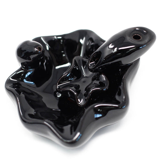 Back Flow Incense Burner - Large Pools to Pools - Alchem Soul