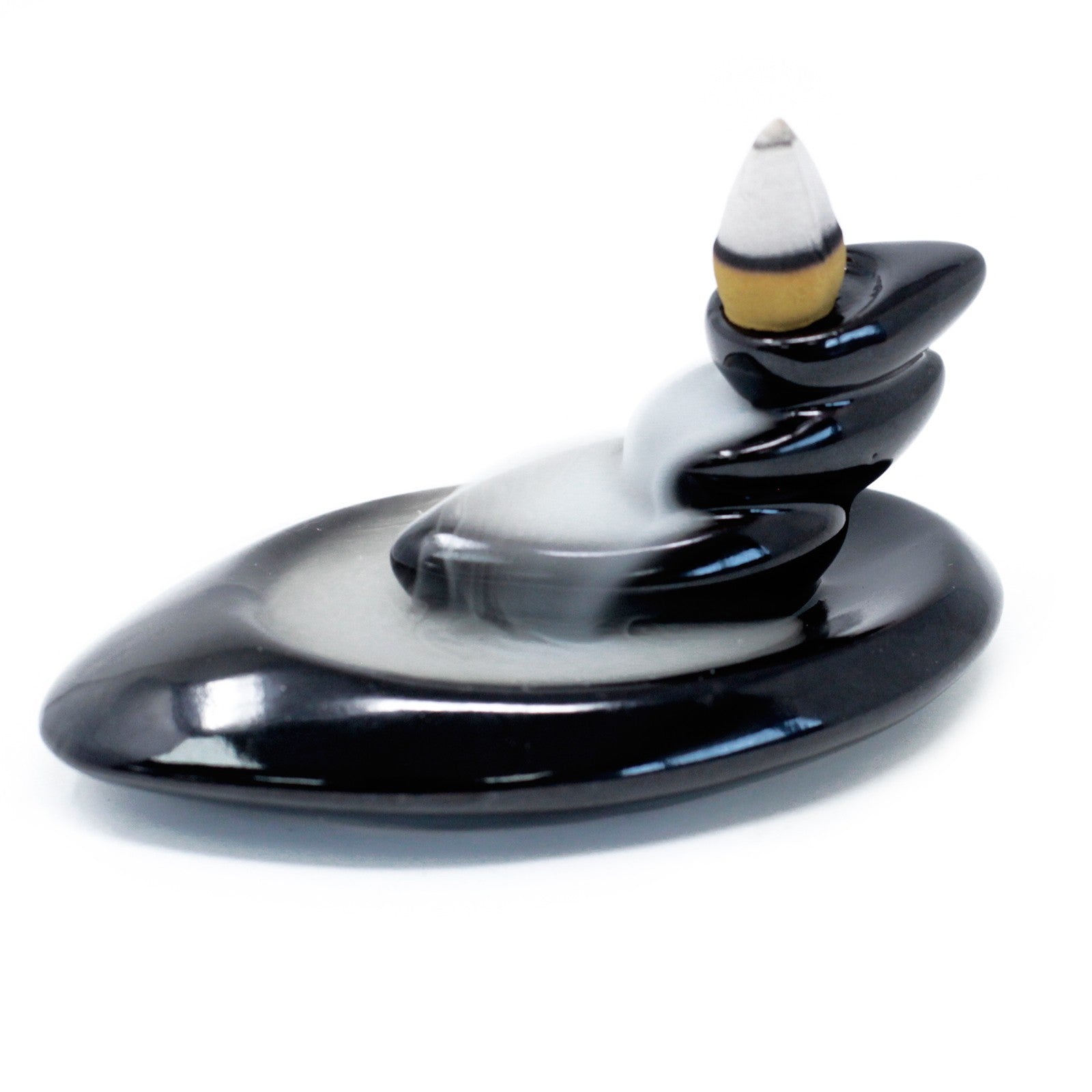 Back Flow Incense Burner - Small Pebbles - Alchem Soul