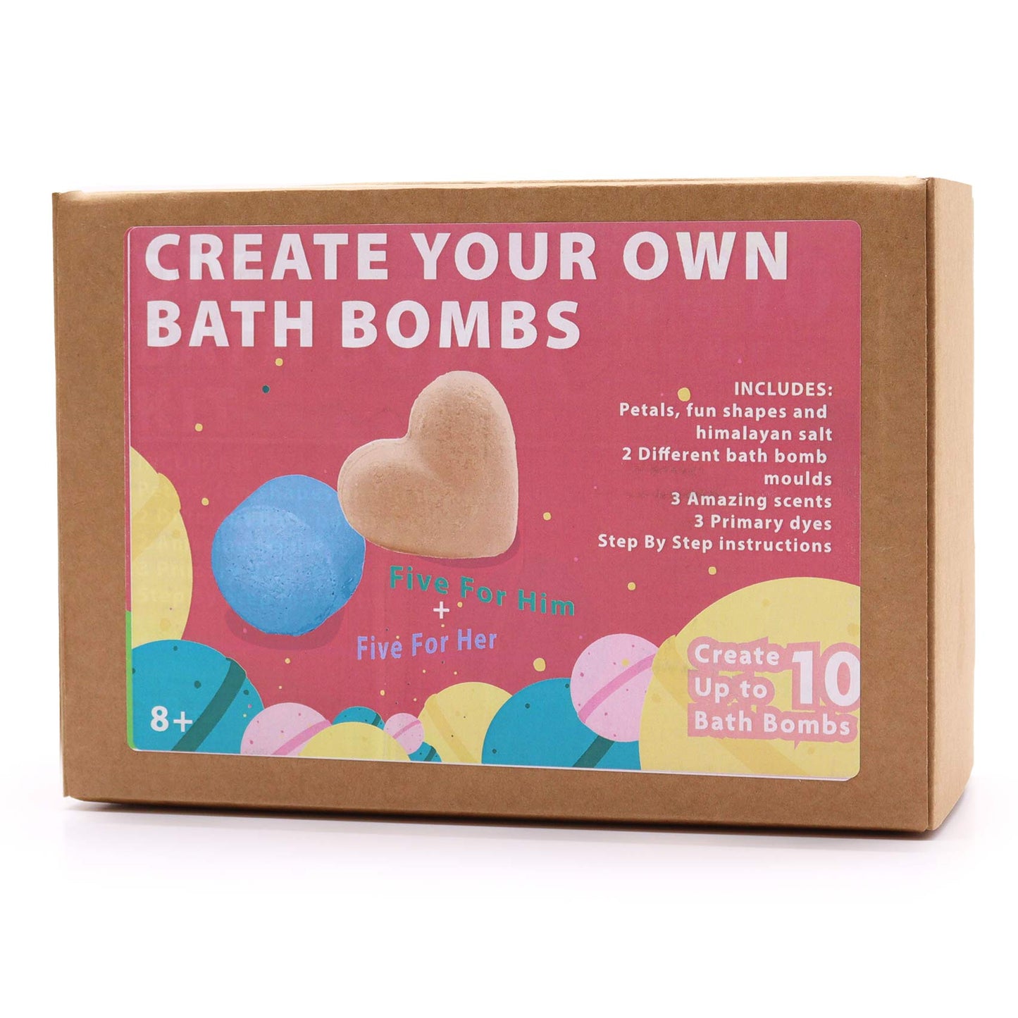 Bath Bomb Kit - Rose & Bubblegum - Alchem Soul