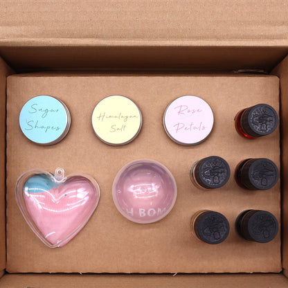 Bath Bomb Kit - Rose & Bubblegum - Alchem Soul