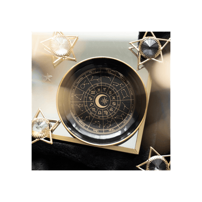 Black Astrology Wheel Trinket Dish - Alchem Soul