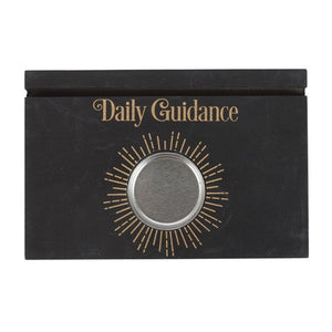 Black Daily Guidance Tarot Card Stand Tealight Holder - Alchem Soul