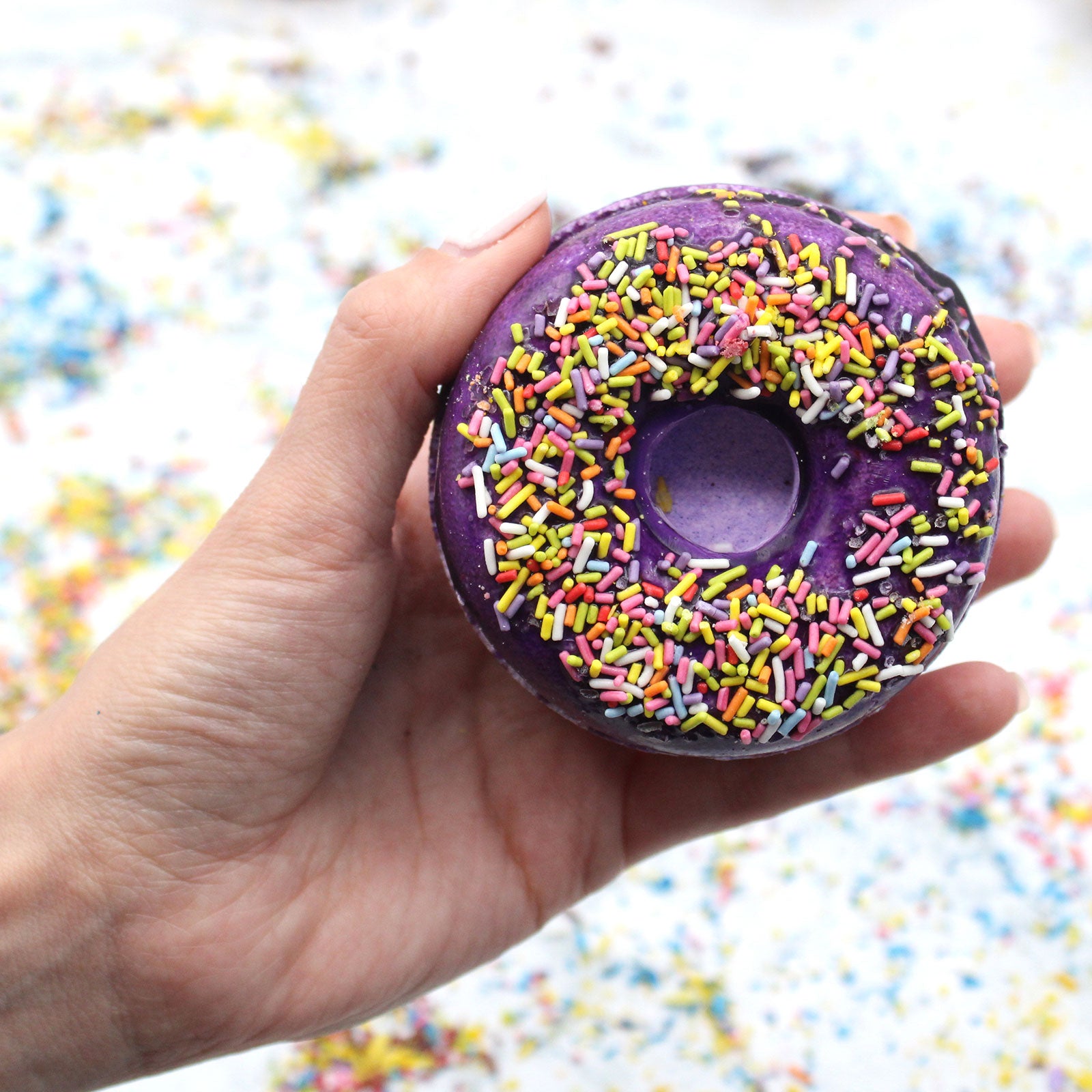 Blackberry and Almond Bath Donuts - Alchem Soul