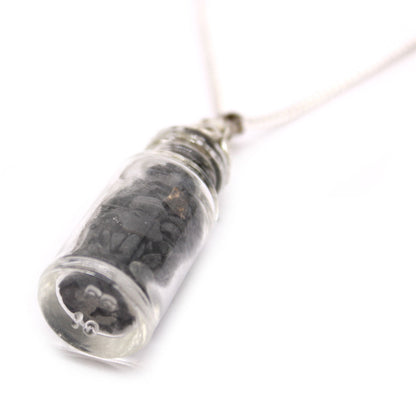 Bottled Gemstones Necklace - Black Onyx - Alchem Soul