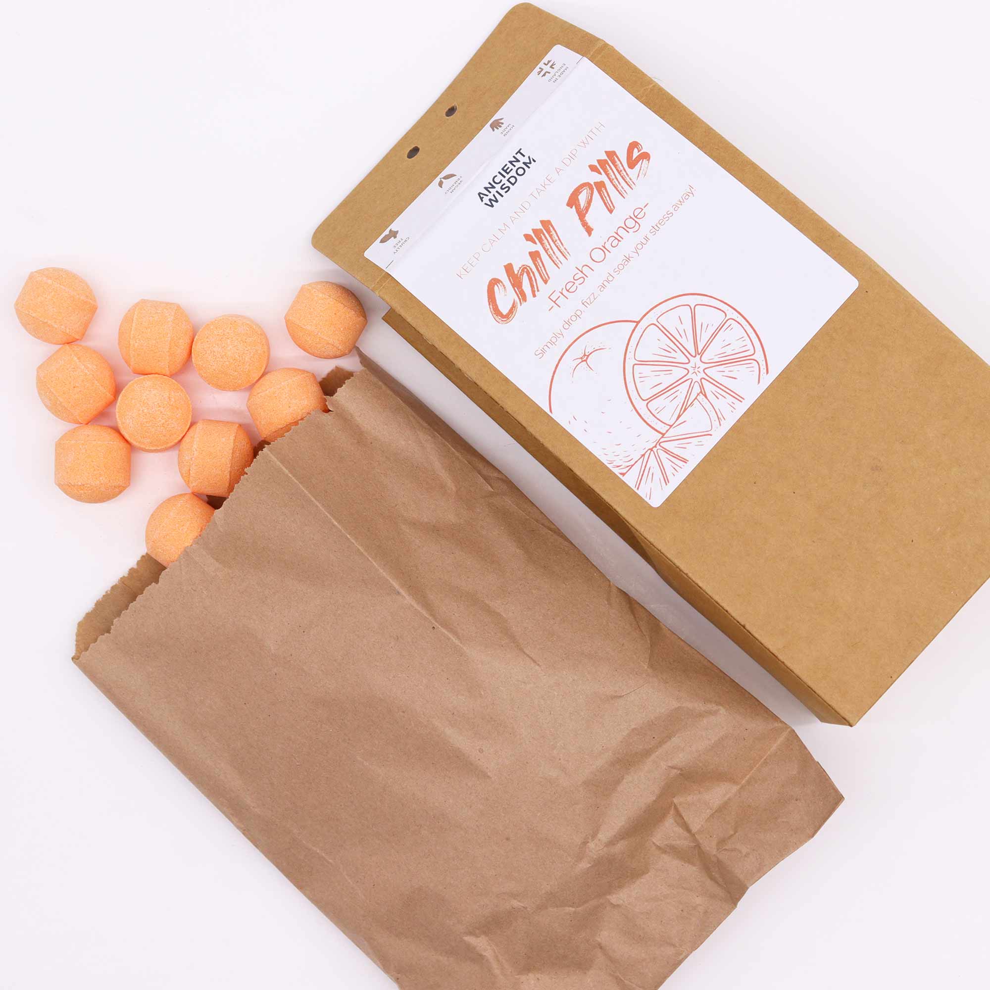 Chill Pills Gift Pack 350g - Fresh Orange - Alchem Soul