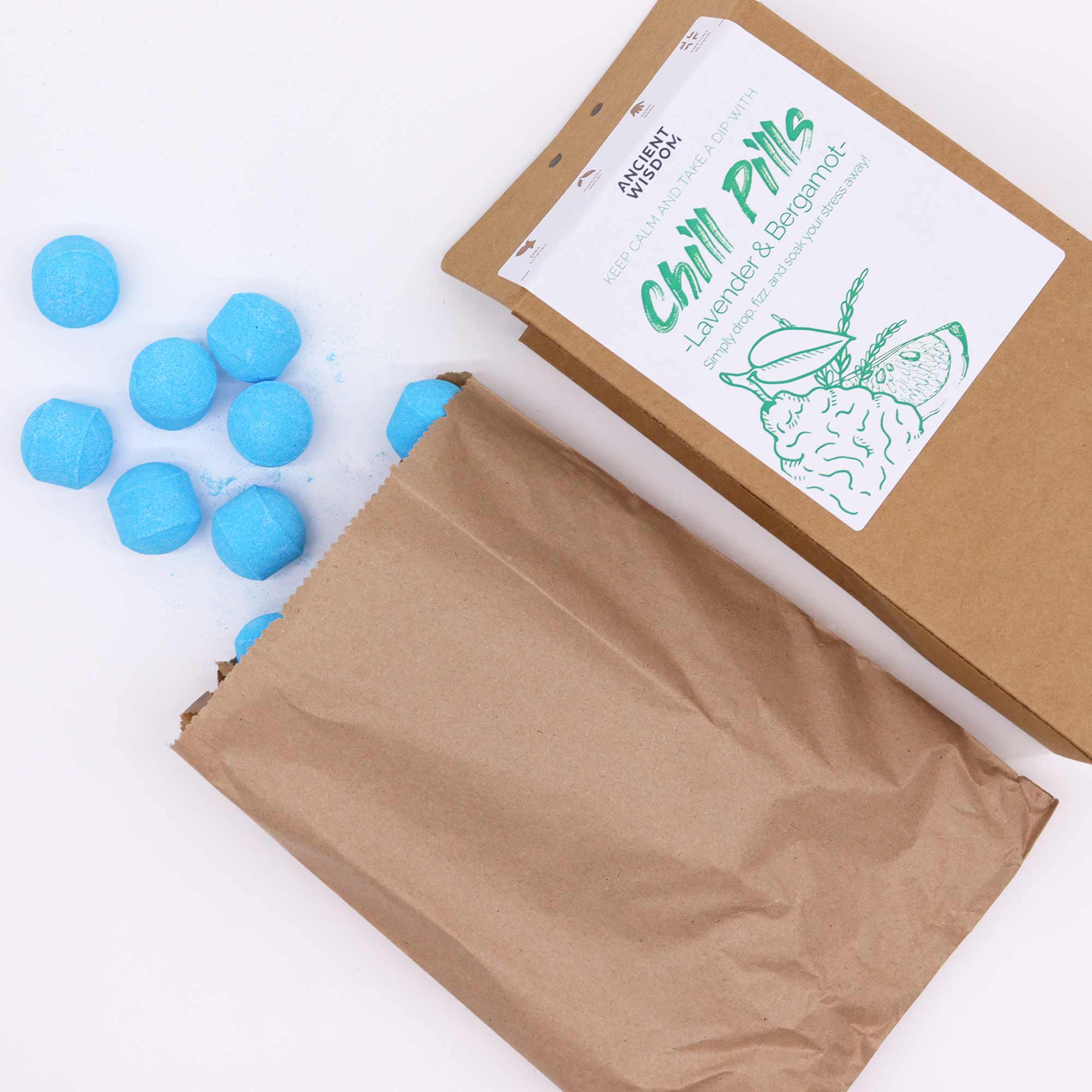 Chill Pills Gift Pack 350g - Lavender & Bergamot - Alchem Soul