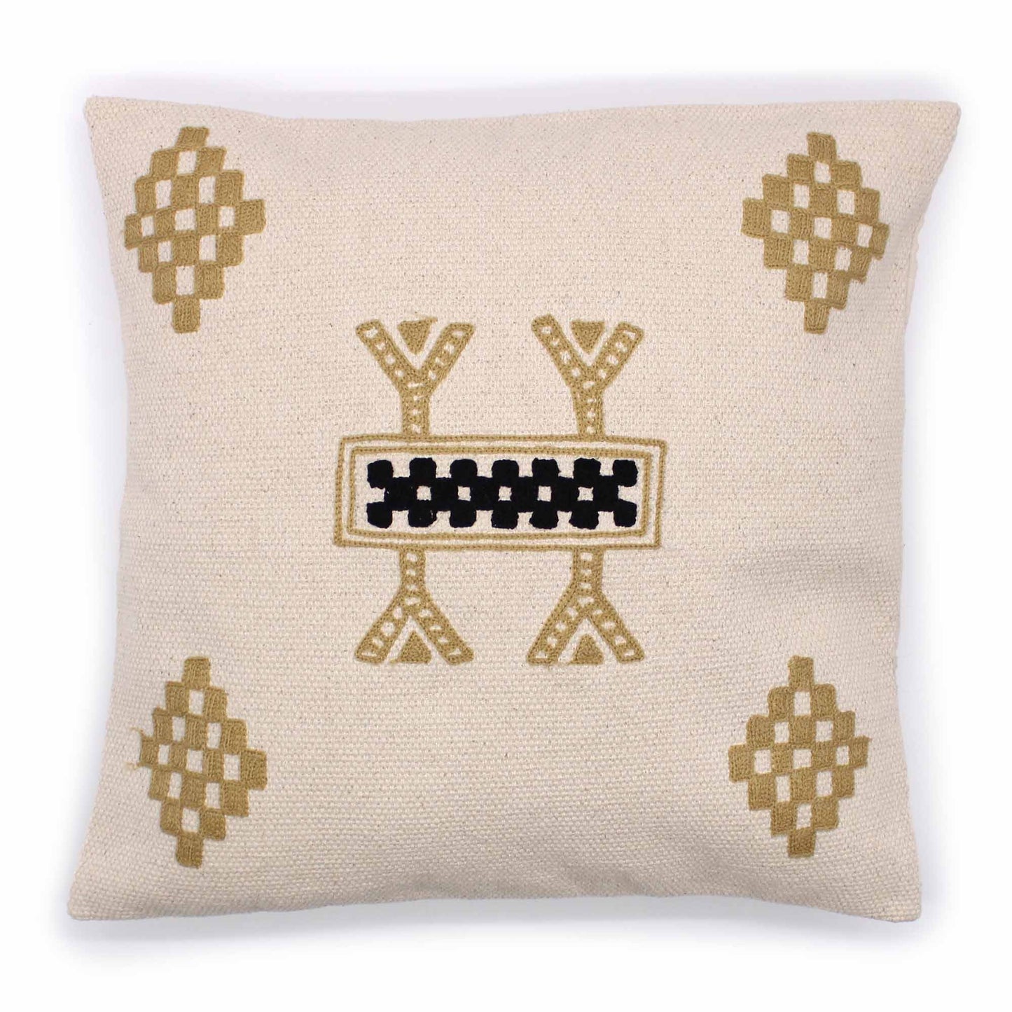 Classic Cushion Cover - Berber Design - 45x45cm - Alchem Soul