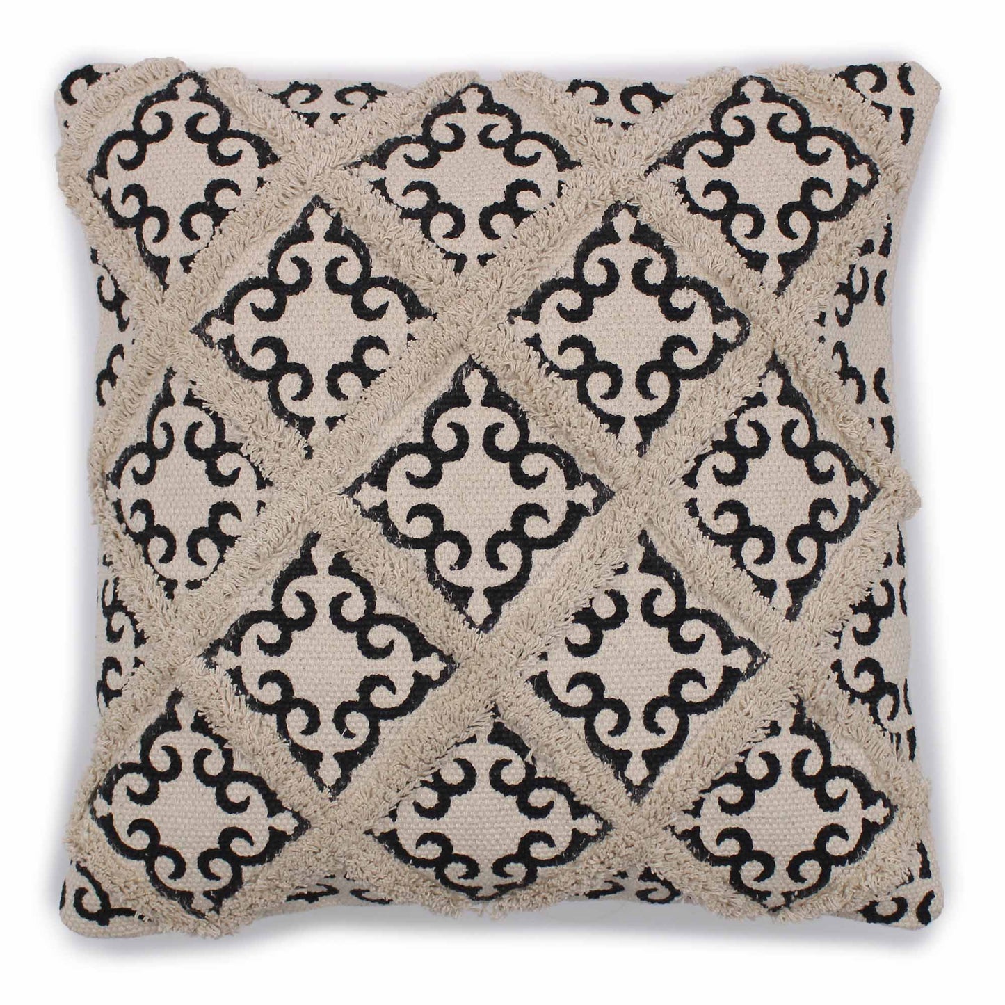 Classic Cushion Cover - Lux Criss - Cross & Print - 45x45cm - Alchem Soul