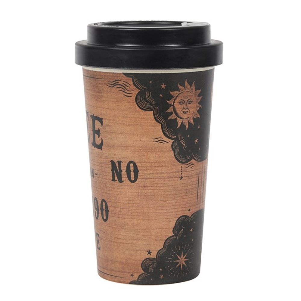 Classic Talking Board Bamboo Eco Travel Mug - Alchem Soul