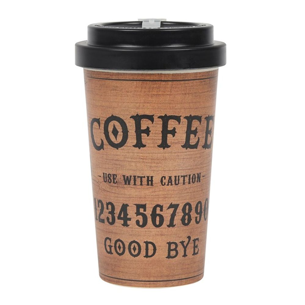 Classic Talking Board Bamboo Eco Travel Mug - Alchem Soul