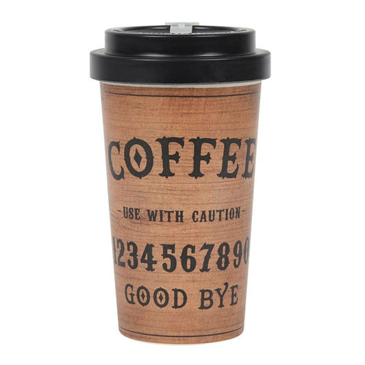 Classic Talking Board Bamboo Eco Travel Mug - Alchem Soul