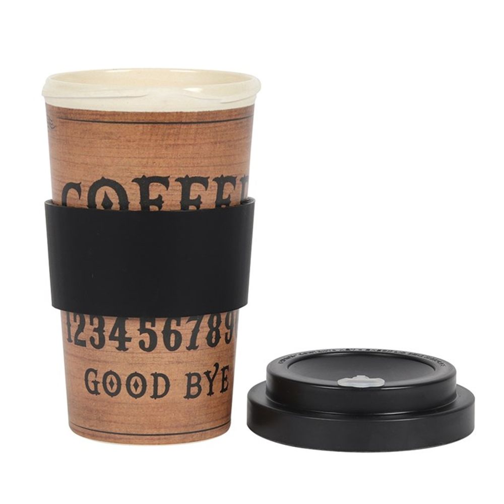 Classic Talking Board Bamboo Eco Travel Mug - Alchem Soul