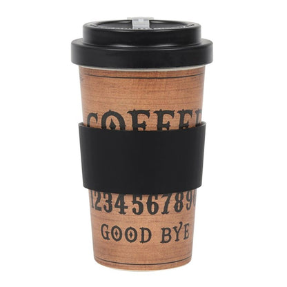 Classic Talking Board Bamboo Eco Travel Mug - Alchem Soul