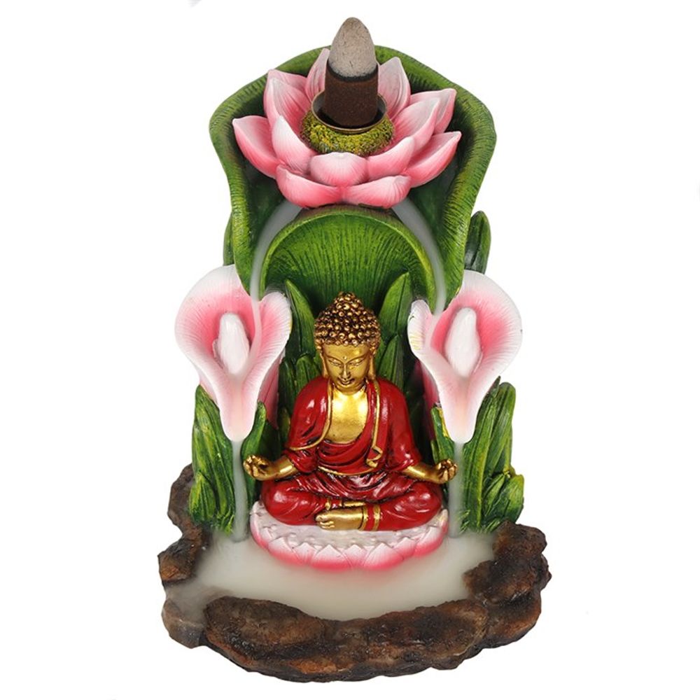 Colourful Buddha Backflow Incense Burner - Alchem Soul