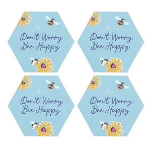 Don't Worry Be Happy Coaster Set - Alchem Soul