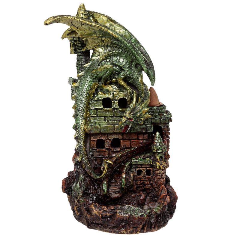 Dragon Castle LED Backflow Incense Burner - Alchem Soul