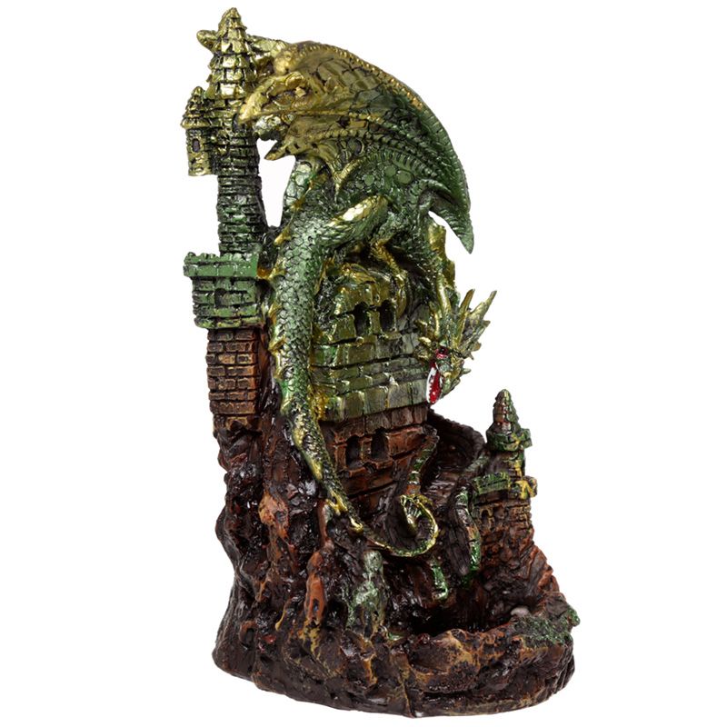 Dragon Castle LED Backflow Incense Burner - Alchem Soul