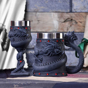 Dragon Coil Goblet 20cm - Alchem SoulNemesis Now