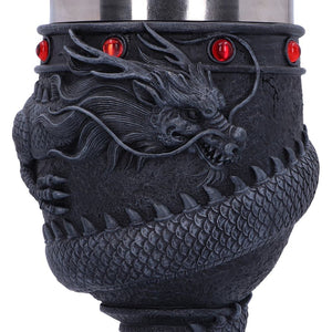Dragon Coil Goblet 20cm - Alchem SoulNemesis Now