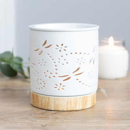 Dragonfly Matte Ceramic Oil Burner - Alchem Soul