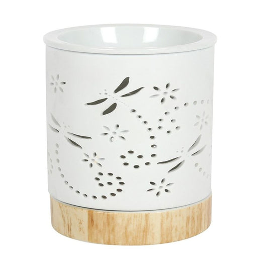 Dragonfly Matte Ceramic Oil Burner - Alchem Soul