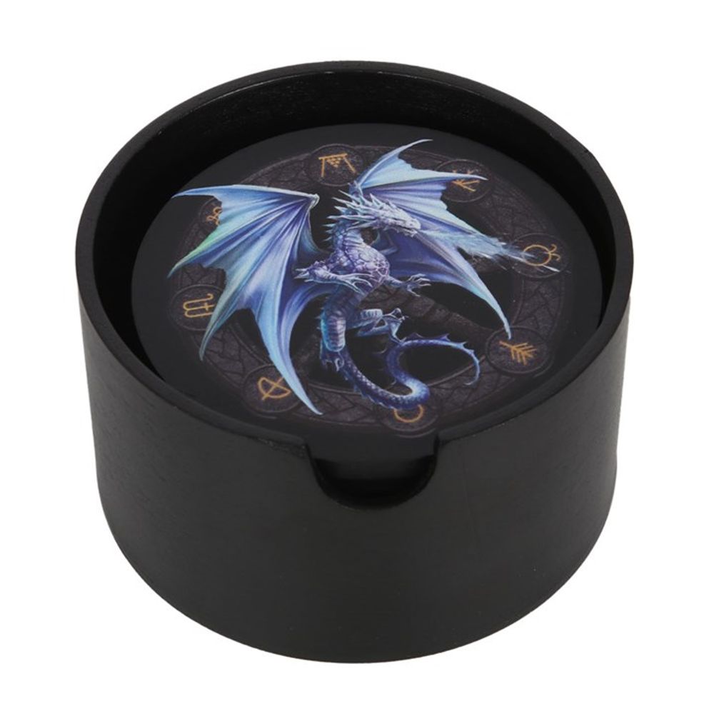 Dragons of the Sabbats Coaster Set by Anne Stokes - Alchem Soul