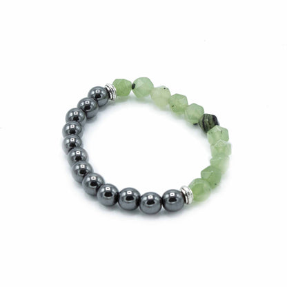 Faceted Gemstone Bracelet - Magnetic Jade - Alchem Soul