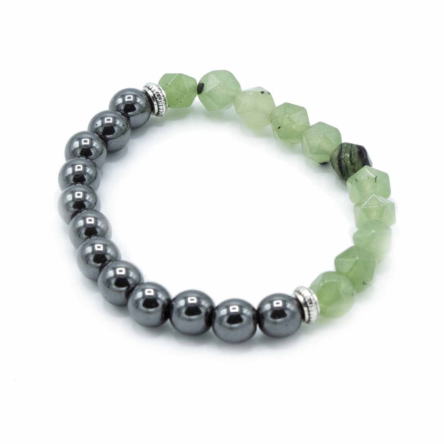 Faceted Gemstone Bracelet - Magnetic Jade - Alchem Soul