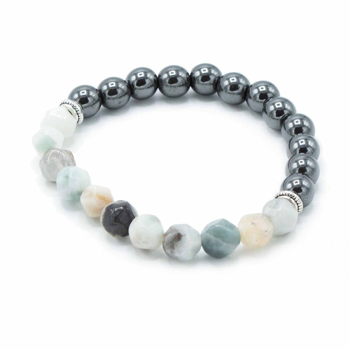 Faceted Gemstone Bracelet - Magnetic Mountain Jade - Alchem Soul